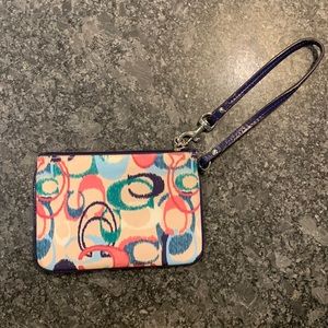 Coach wristlet